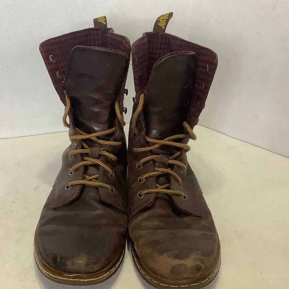 Women's Dr. Martens Tehani Lace Up Boots Size 6 Brown - Picture 4 of 14